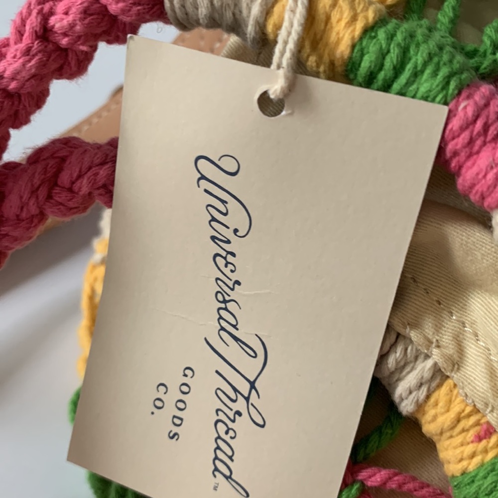 Universal Thread Striped Crochet Style Bag - Picture 14 of 15